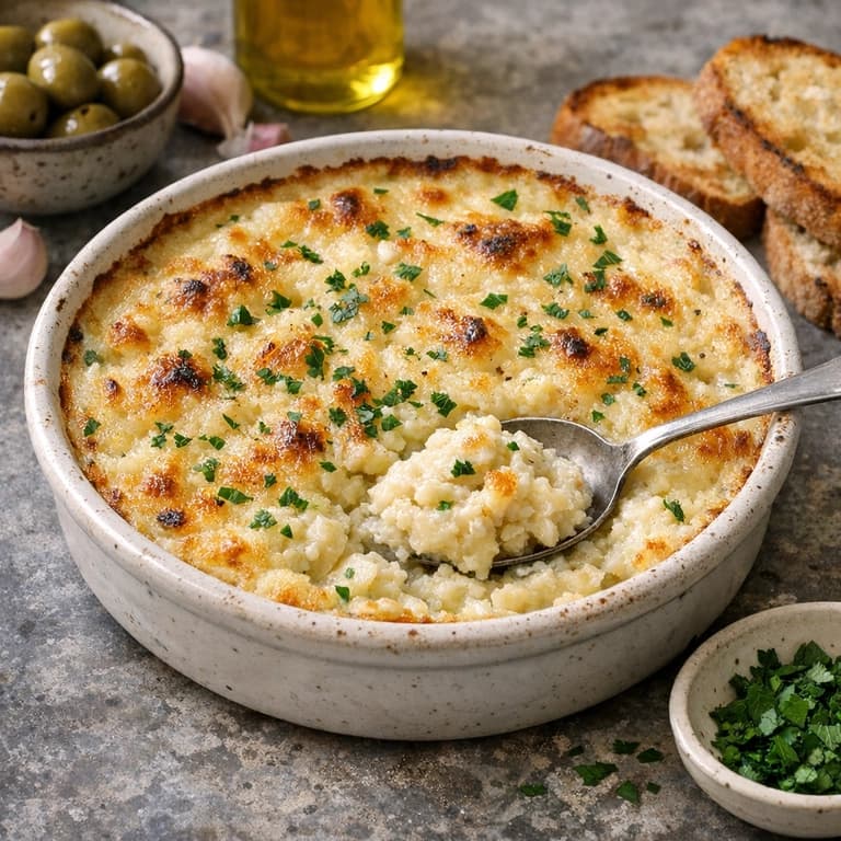 Brandade de morue, creamy French salt cod and potato purée