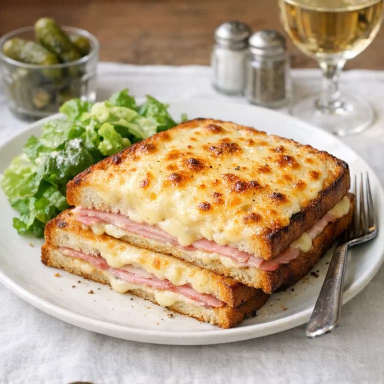 Croque-Monsieur with Ham and Comte