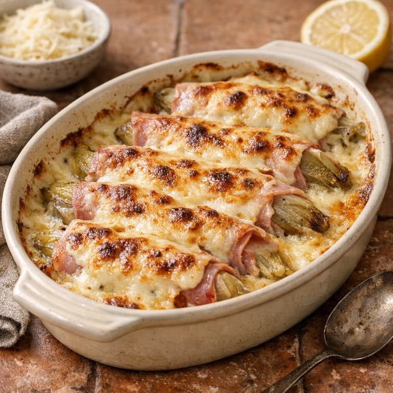Ham and Endive Gratin