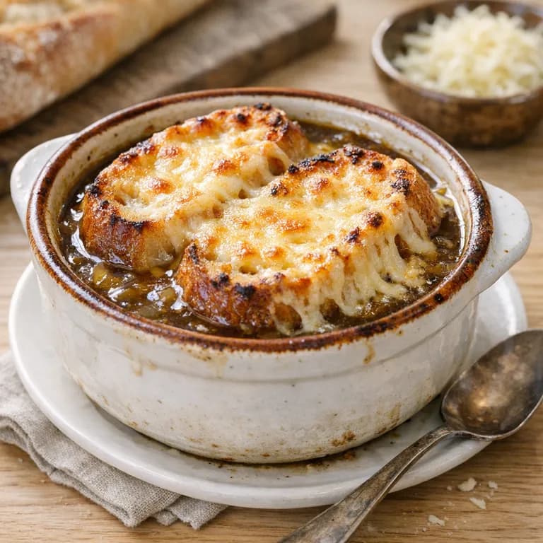 French Onion Soup Gratinée
