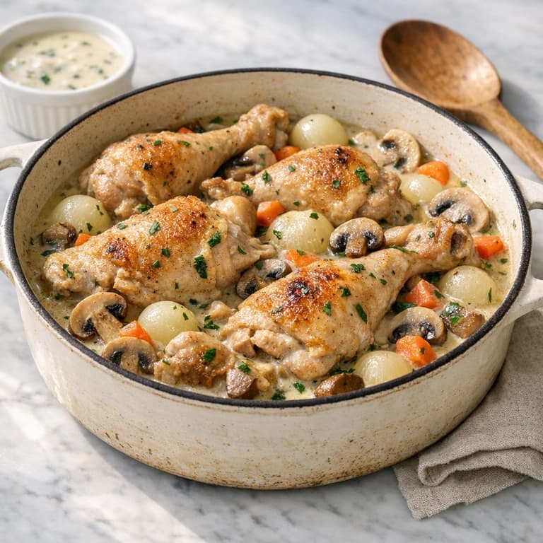 Classic Chicken Fricassée