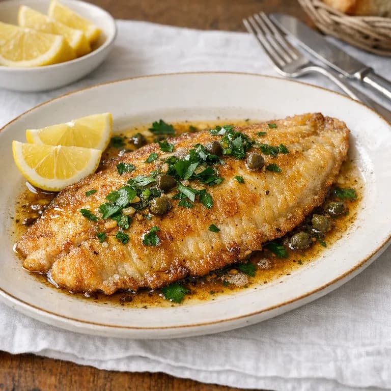 Sole Meunière with Brown Butter